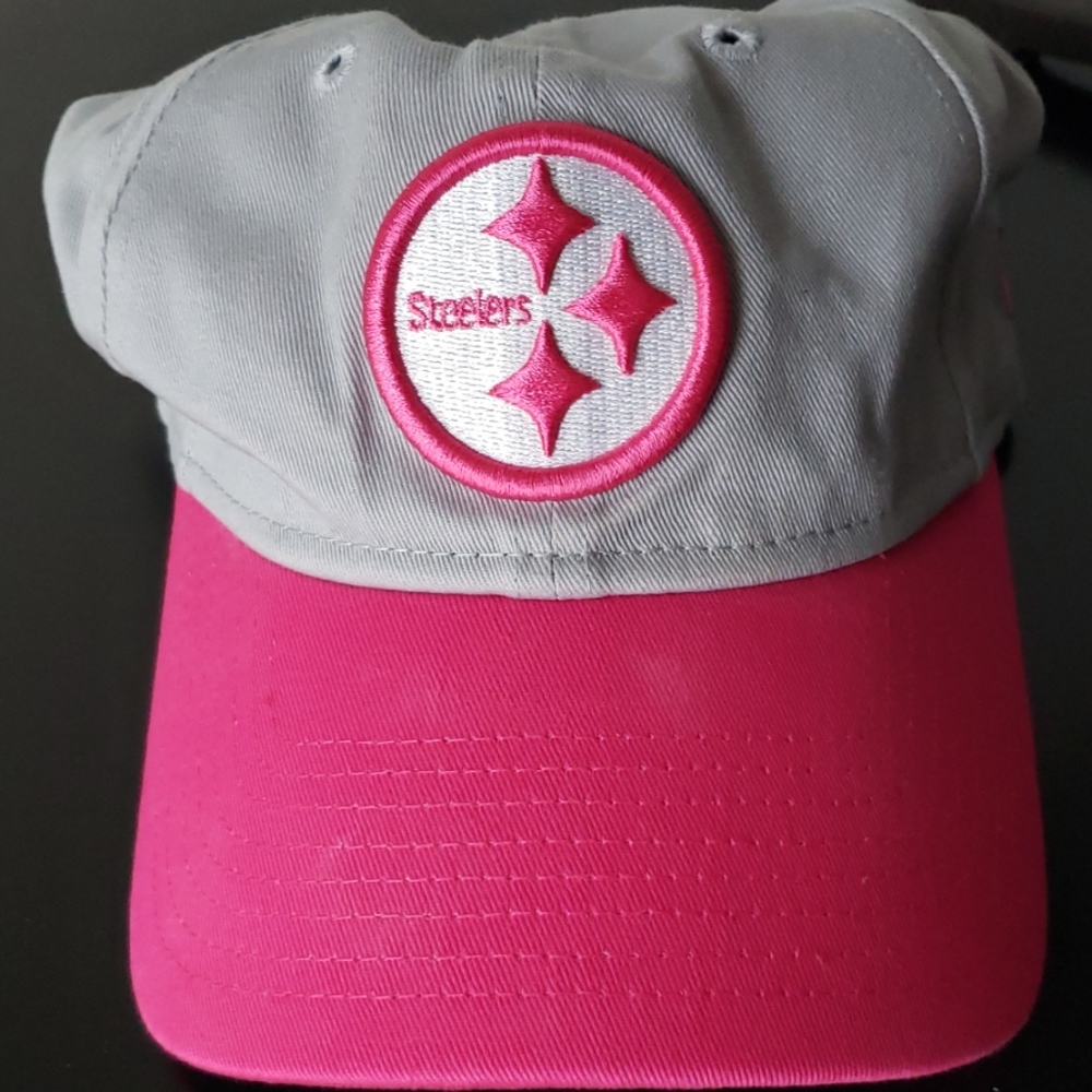 Steelers Pink Ribbon Series Baseball Cap